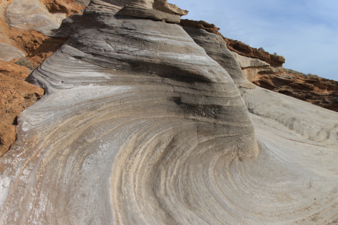 Ископаемые дюны Монтанья Амарийя, остров Тенерифе