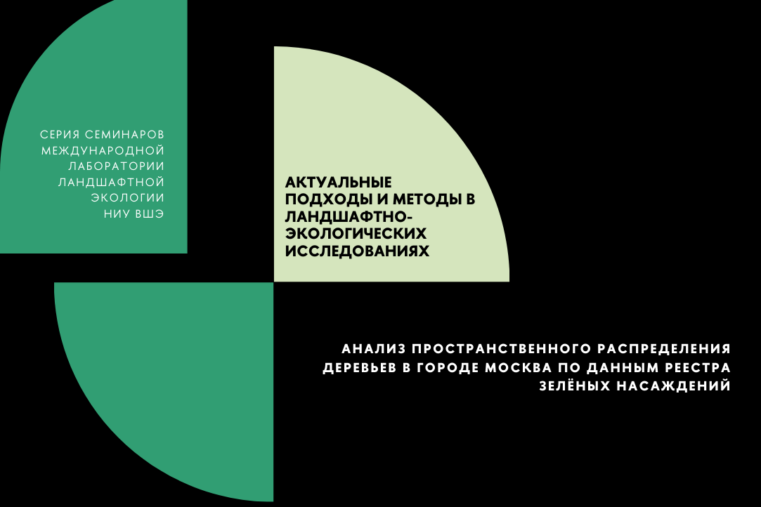 Illustration for news: Scientific Seminar "Analysis of the Spatial Distribution of Trees in the City of Moscow According to the Register of Green Spaces"